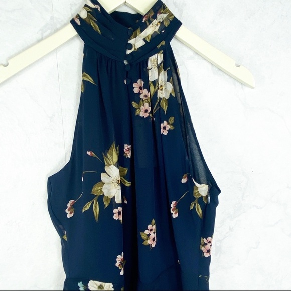 [Joie] Abbigayl Floral Silk  Halter Blouse - Picture 14 of 14